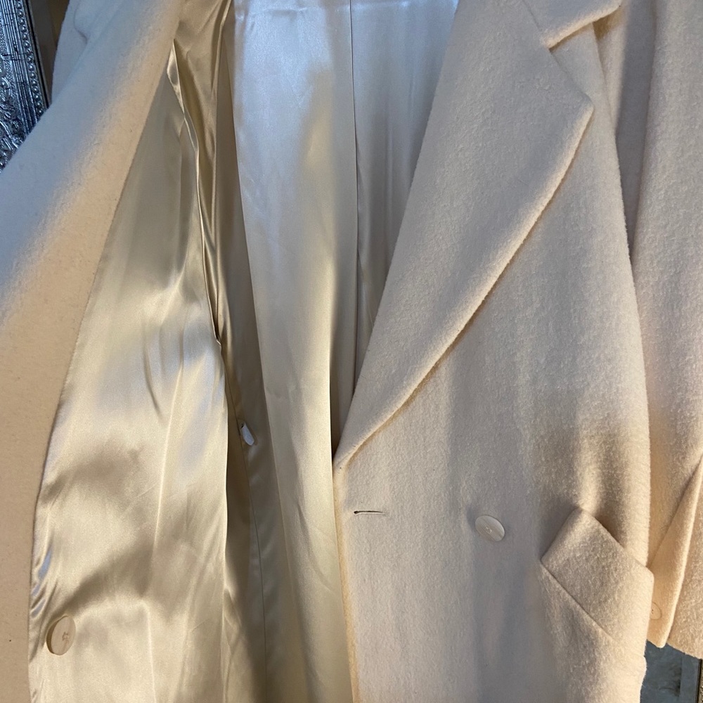London fog vintage wool and silk coat - Picture 2 of 7